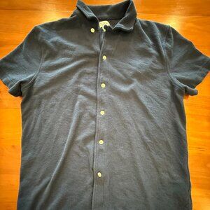 J. Crew Men's Textured Camp-Collar Sweater-Tee